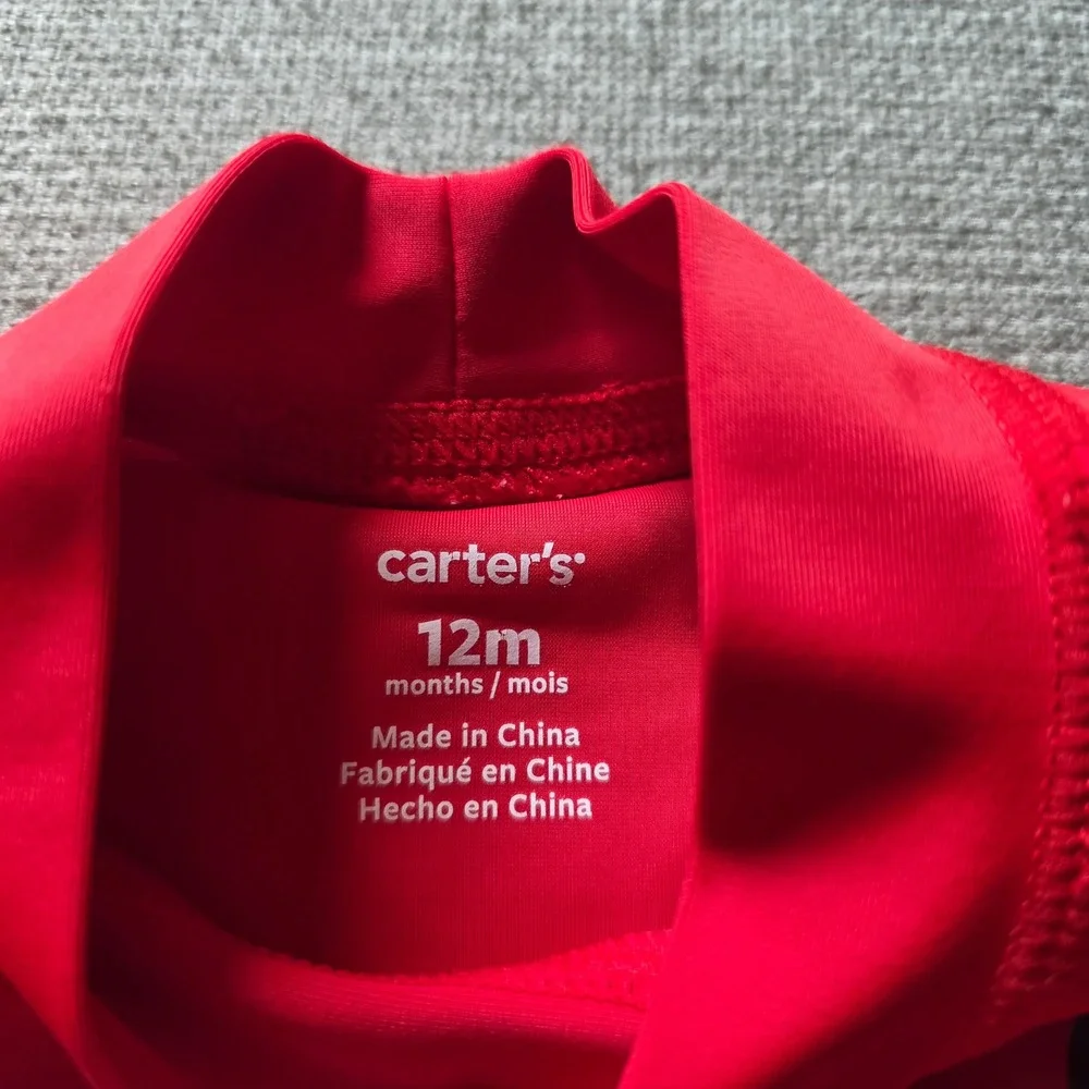Carters red short
